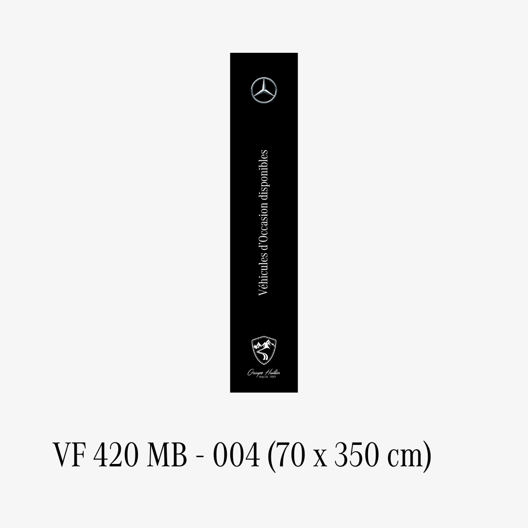 Drapeau VF 420 MB (70 x 350 cm)